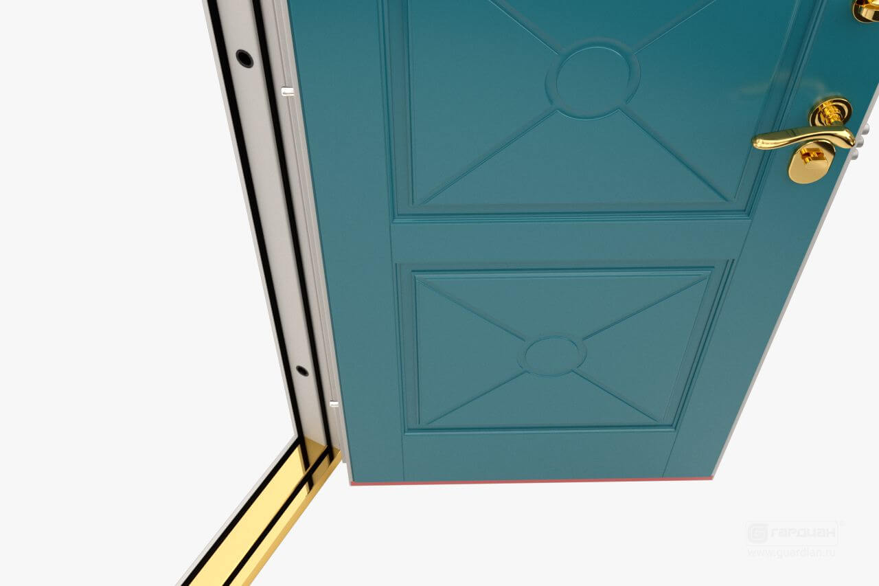 Стальная дверь Simple 90 Гардиан® – Съемная декоративная панель