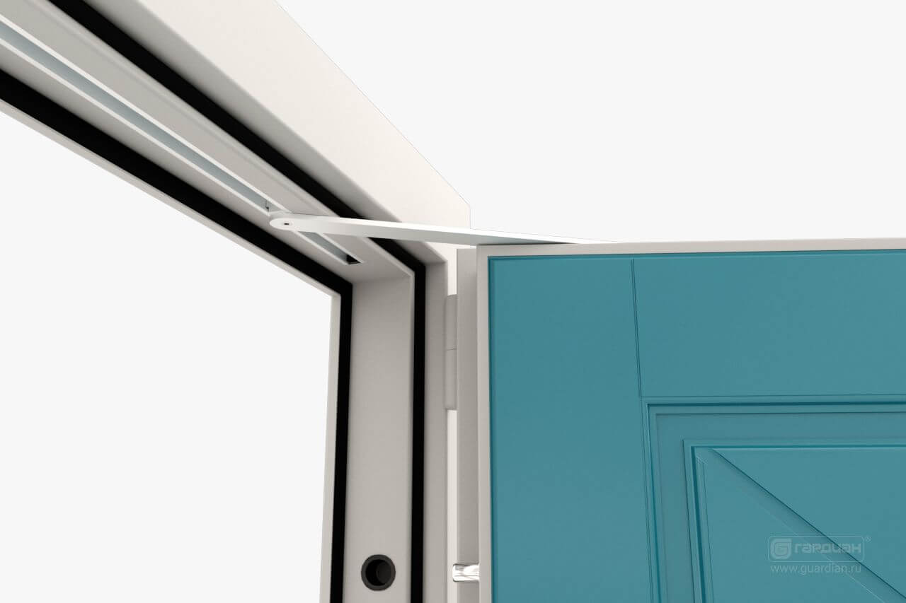 Стальная дверь Simple 90 Гардиан® – Скрытый доводчик