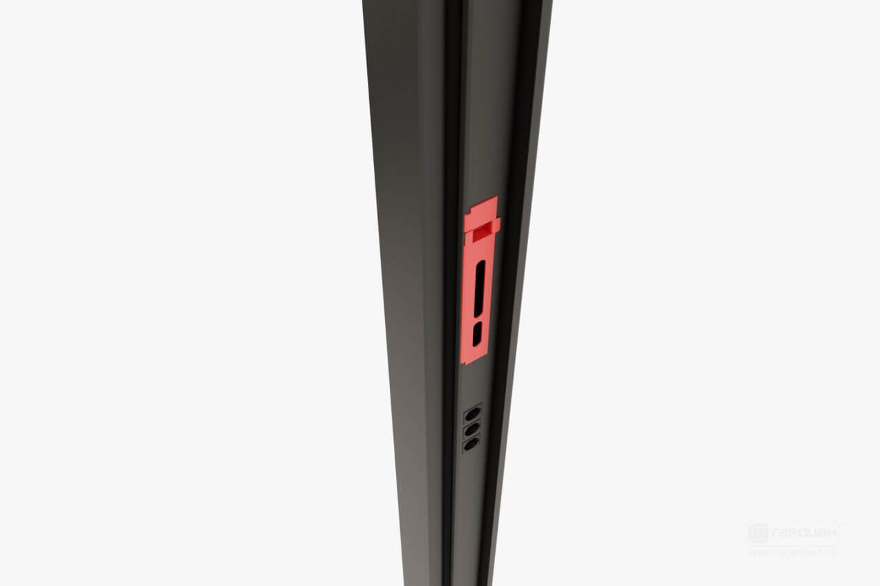 Стальная дверь Smart 70 Гардиан® – Регулятор защелки