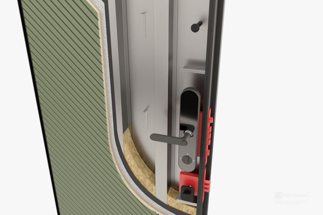 Стальная дверь Smart 70 Гардиан® – Замок 4 класса взломостойкости