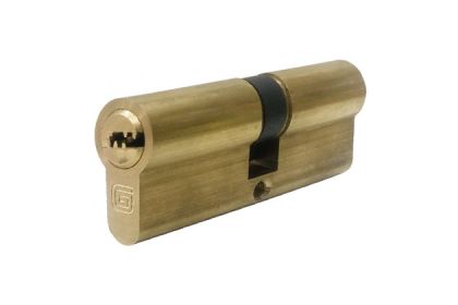 Цилиндровый механизм Гардиан GB ключ-ключ латунь