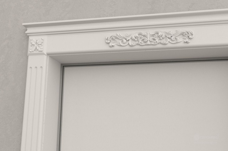 Наличник 04 с карнизным модулем 04