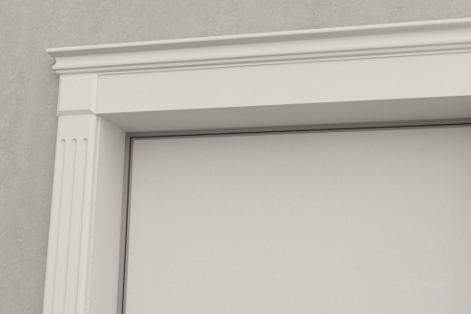 Наличник 04 с карнизным модулем 02