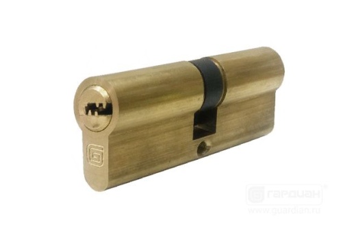 Цилиндровый механизм Гардиан GB ключ-ключ латунь