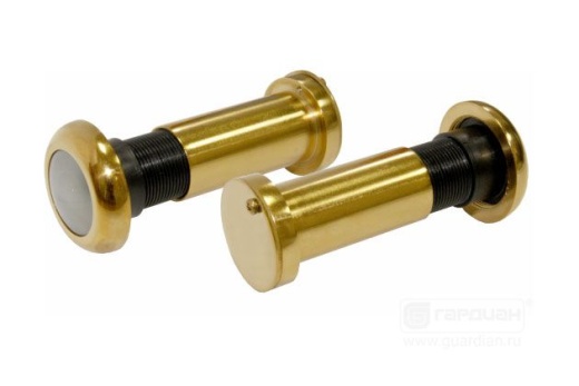 Глазок Люкс латунь