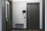 Входная дверь Гардиан в интерьере с отделкой 16 Техно 01