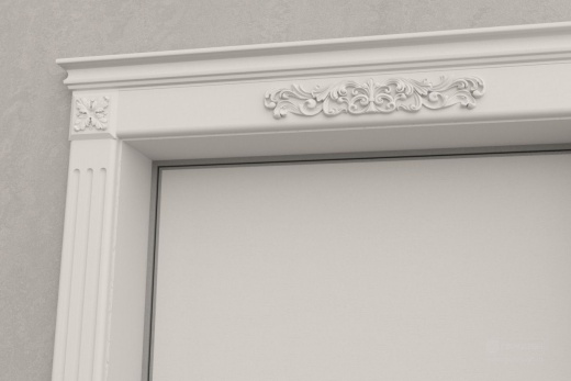 Наличник 04 с карнизным модулем 04