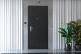 Входная дверь Гардиан в интерьере с отделкой 6 Геометрия 06