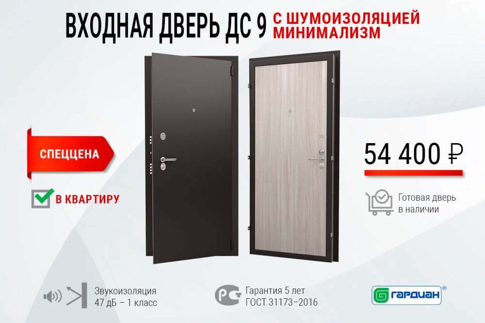 Стальная дверь ДС 9 6 ПЭ