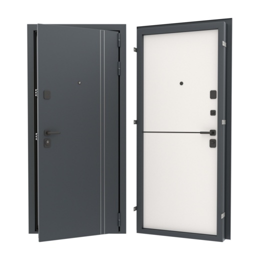 Стальная дверь FLAT 90 с современной отделкой Вектор