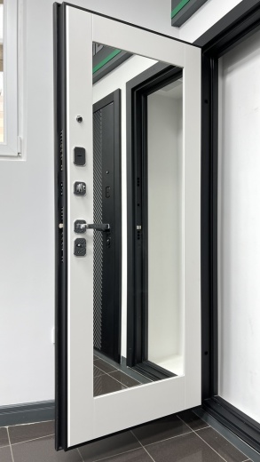 Стальная дверь Flat 80 16 Нарцисс Л 05